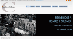 Desktop Screenshot of bombesjcolomer.com