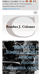 Mobile Screenshot of bombesjcolomer.com